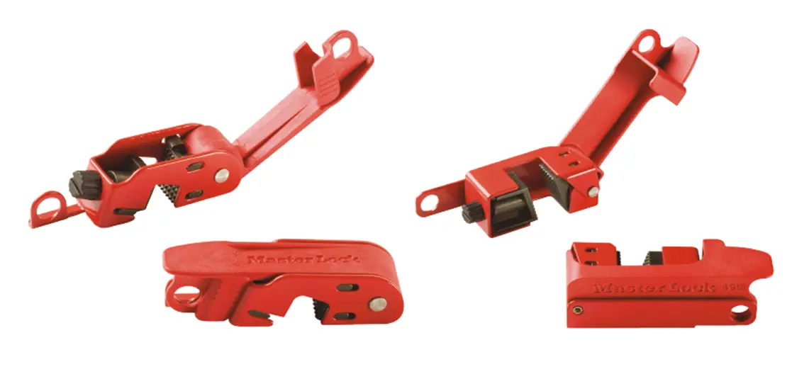 Produktfoto 1 von Ideal Industries Kunststoff Aussperrung Typ Sperrsatz, 1-fach Verriegelung, Rot