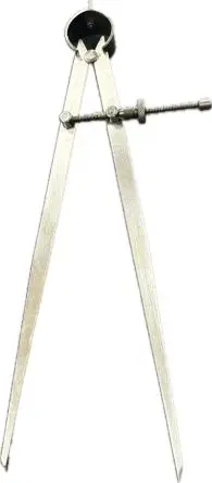 Produktfoto 1 von RS PRO 250 mm Gerade Feder Metrisch Messschieber
