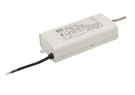 Produktfoto 1 von MEAN WELL LED-Treiber, 60 W 180V, 295 V 2400mA, 500 mA, Ausgang 15V, 25 V Dimmen mit AC-Phasenanschnitt