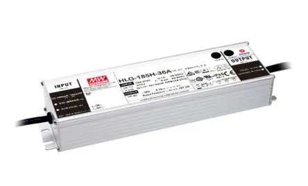 Produktfoto 1 von MEAN WELL LED-Treiber 90 bis 305 V LED-Treiber, Ausgang 48V / 3.9A, Dimmbar Konstantstrom/Konstantspannung