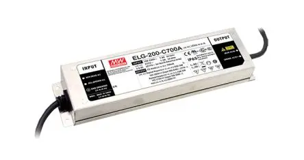 Produktfoto 1 von MEAN WELL LED-Treiber, 200 W 100V, 305 V LED Konstantstrom-Treiber, Ausgang 343V 3 in 1