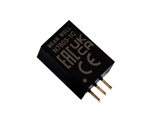 Produktfoto 1 von MEAN WELL Nicht isolierter Schaltregler, Eingang 12V dc / Ausgang 5V dc, 1 Ausg., 1A