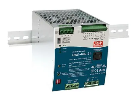 Produktfoto 1 von MEAN WELL DRS-480 DIN-Schienen Netzteil DIN-Hutschiene 305V ac AC / 7.7 A 48V dc DC 480 W