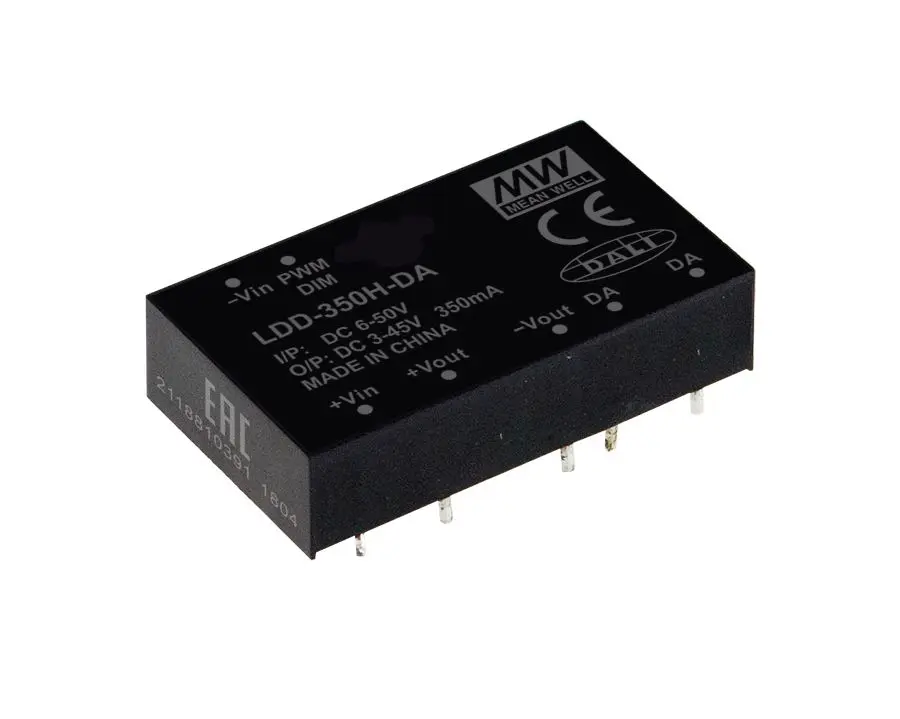 Produktfoto 1 von MEAN WELL LED-Treiber, 5 W 6/50 V dc, Ausgang 45 V 1 bis 15 LEDs