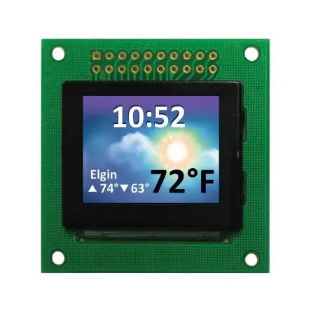Produktfoto 1 von NEWHAVEN DISPLAY INTERNATIONAL OLED-Display 1.27 Zoll Parallel, 128 x 96 Pixel, 26.71 x 20.28 mm LED