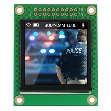 Produktfoto 1 von NEWHAVEN DISPLAY INTERNATIONAL 1.91 Zoll OLED-Display 176 x 176 Pixel, 35.5 x 35.5 mm / 1:1 Passiv-Matrix Leiterplatte