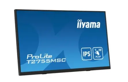 Produktfoto 1 von iiyama Monitor ProLite, 27 in, Auflösung max.1920 x 1080 pixel Touchscreen LCD, 178 ° Betrachtungswinkel, DisplayPort,