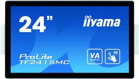 Produktfoto 1 von iiyama Monitor ProLite, 23.8 in, Auflösung max.1920 x 1080 pixel Touchscreen LED, 178 ° Betrachtungswinkel, DisplayPort,