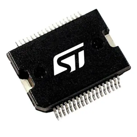 Produktfoto 1 von STMicroelectronics PWM-Controller 100 kHz 60V 52V 10 mA 36-Pin 2.8 A PowerSO-36 2-Ausg.