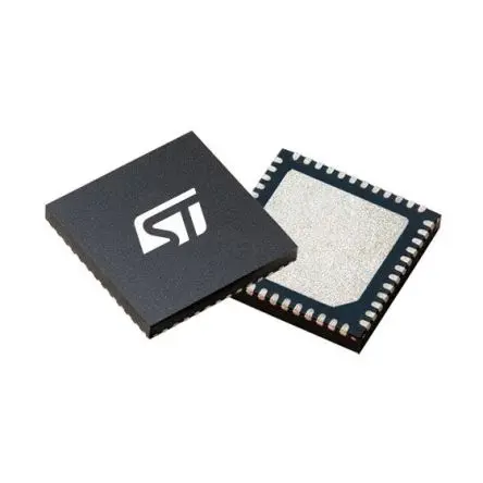 Produktfoto 1 von STMicroelectronics Drahtloser Mikrocontroller STM32WBA52xx ARM-Kortex 32 bit Oberfläche 512kB Flash UFQFPN-48 48-Pin 32