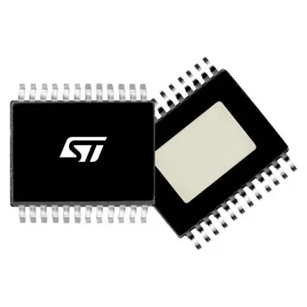 Produktfoto 1 von STMicroelectronics 8 Leistungsschalter-IC High-Side High-Side 24-Pin 4 Ausg. PowerSSO-24