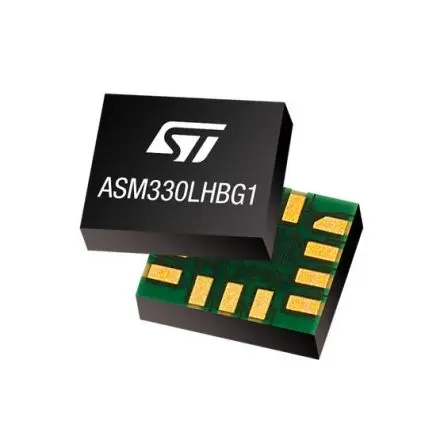Produktfoto 1 von STMicroelectronics Näherungsschalter 6-Achsen Oberfläche 1.71 V 3.6V 1667 Hz Trägheitssensor LGA-14L 14-Pin