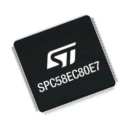Produktfoto 1 von STMicroelectronics Mikrocontroller SPC58 32-Bit-MCU 32 bit Oberfläche 4MB Flash eLQFP 176-Pin 180 MHz 64 kB RAM