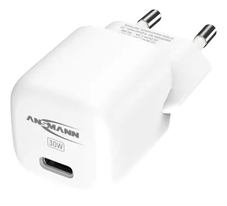 Produktfoto 1 von Ansmann 30 W HC130PD-mini 1 AC/DC-Adapter USB Typ C EU 1 A, 20V dc, 5 V dc