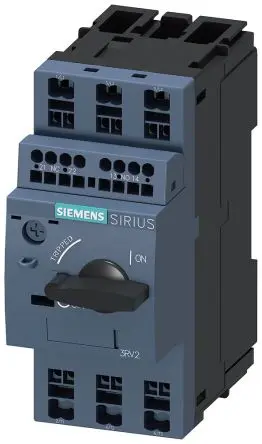 Produktfoto 1 von Siemens 3RV2 Motorschutzschalter, 160mA Schutzschalter 690V 106mm x 45 mm Klasse 10 mit Strom