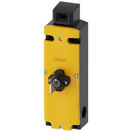 Produktfoto 1 von Siemens 3SE5 Sicherheitsfreigabeschalter, 1 Schließer/2 Öffner, IP66, IP69, IP67, Kunststoff, 5, T. 43.8 mm, B. 54mm, L.