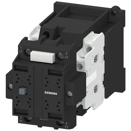 Produktfoto 1 von Siemens 3TC4 Schütz 24 V dc-Spule, 2-polig, 300V / 32 A 24 V dc 14 kW 2 Öffner/2 Schließer 2-Hilfskontakte