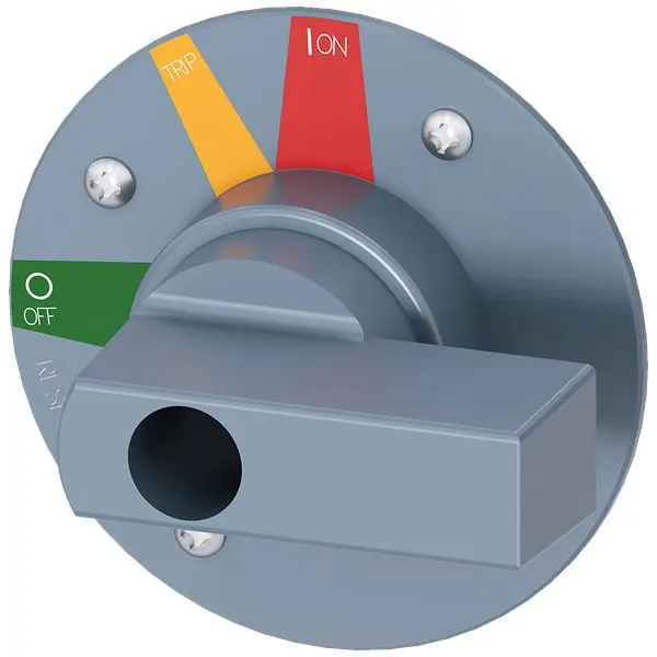 Produktfoto 1 von Siemens 3VA9 Nockenschalter-Griff Grau, H.70 mm