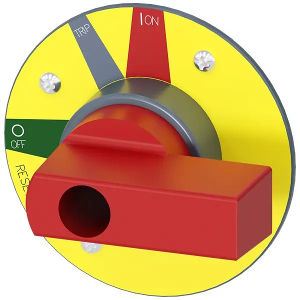 Produktfoto 1 von Siemens 3VA9 Nockenschalter-Griff Rot, H.70 mm