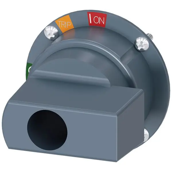 Produktfoto 1 von Siemens 3VA9 Nockenschalter-Griff Grau, H.45 mm