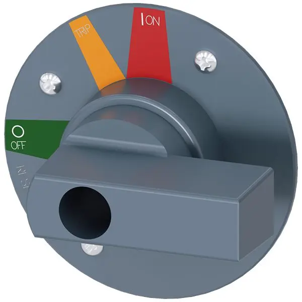 Produktfoto 1 von Siemens 3VA9 Nockenschalter-Griff Grau, H.70 mm