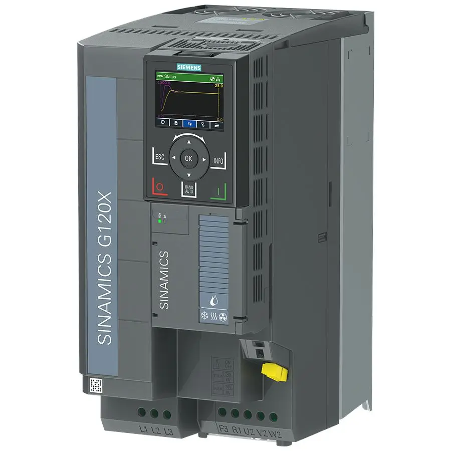 Produktfoto 1 von Siemens G120X 3-Phasen Frequenzumrichter 15 kW 480 V 43 A 550Hz