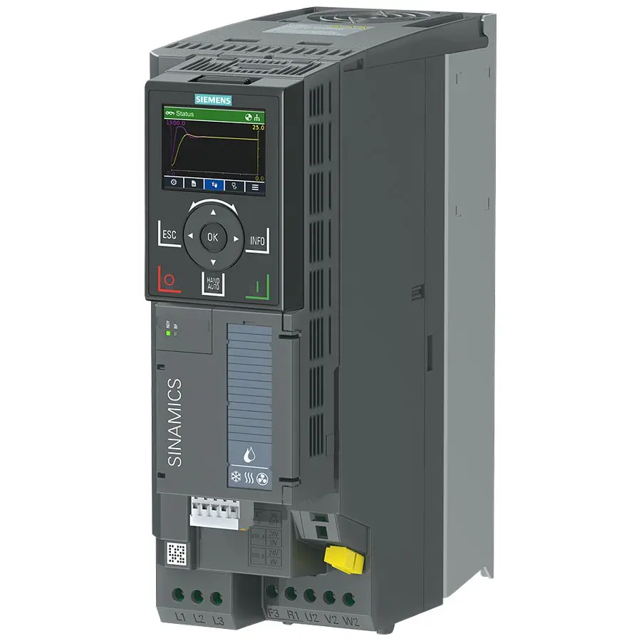 Produktfoto 1 von Siemens G120X 3-Phasen Frequenzumrichter 7.5 kW 480 V 24 A 550Hz