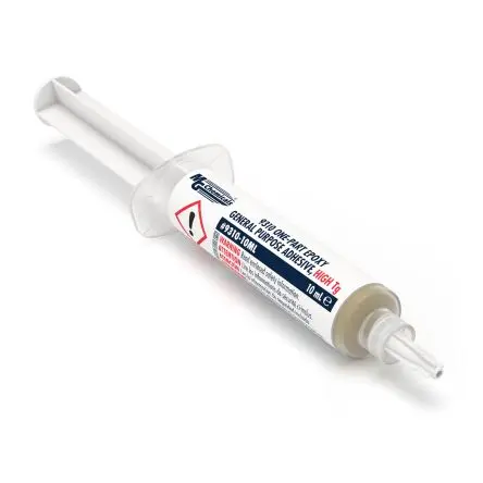 Produktfoto 1 von MG Chemicals Fast Set Epoxy Paste Schnellhärtendes Epoxidharz Gelb, 10 m L Spritzen-Spender 10 ml