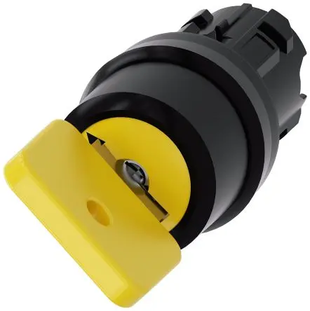 Produktfoto 1 von Siemens Schlüsselschalter Rastend 2-Positionen Flach IP66, IP67, IP69K