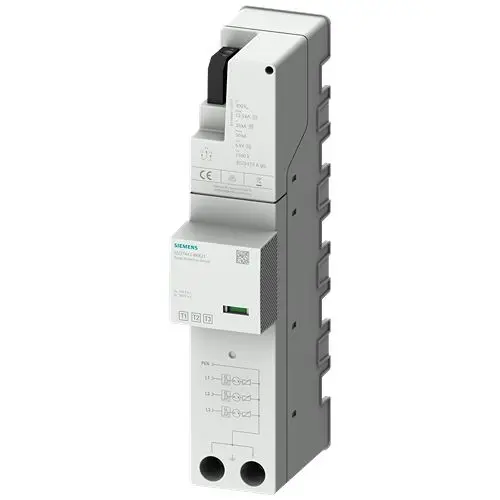 Produktfoto 1 von Siemens 5SD Überlastschutzgerät Überlastschutzgerät 50 kA 300V, Einsteck-Anschluss, -40 °C→85 °C