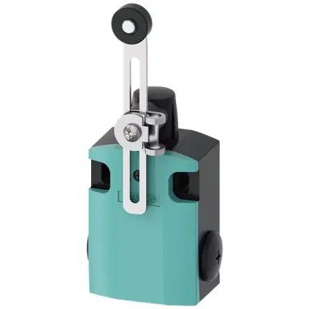 Produktfoto 1 von Siemens 3SE Endschalter, Hebel 1 Schließer/1 Öffner, IP66, IP67, Kunststoff 10A