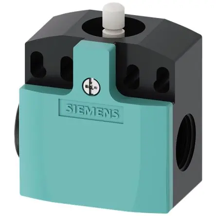 Produktfoto 1 von Siemens 3SE Endschalter, Runder Stößel 1 Schließer/2 Öffner, IP66, IP67, Kunststoff 400V 10A
