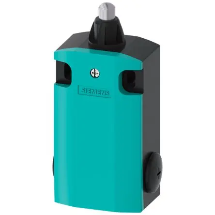 Produktfoto 1 von Siemens 3SE Endschalter, Runder Stößel 1 Schließer/2 Öffner, IP67, IP66, Kunststoff 400V 10A