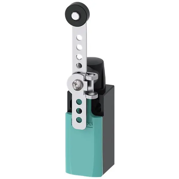 Produktfoto 1 von Siemens 3SE Endschalter, Hebel, 2 Öffner/1 Schließer, IP66, IP67, Kunststoff, 10A