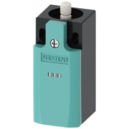 Produktfoto 1 von Siemens 3SE Endschalter, Runder Stößel 1 Schließer/2 Öffner, IP65, Kunststoff 400V 10A