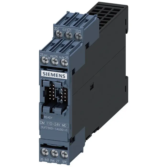Produktfoto 1 von Siemens Digitales E/A-Modul für SIMOCODE 4 x Digital Eingang / 2 x Relais Ausgang 110 → 240 V AC/DC