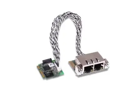 Produktfoto 1 von Hilscher 2 Anschl. Mini-PCI Express Netzwerkkarte 100Mbit/s RJ45