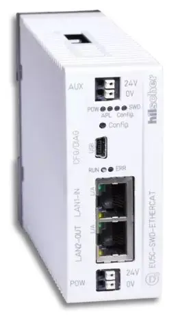 Hilscher SmartWire-DT 2 x EtherCAT-Slave Eingang / 1 x SmartWire-DT Master Ausgang 24 V DC