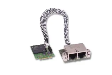 Produktfoto 1 von Hilscher 2 Anschl. PCI-Express Netzwerkkarte 100Mbit/s RJ45