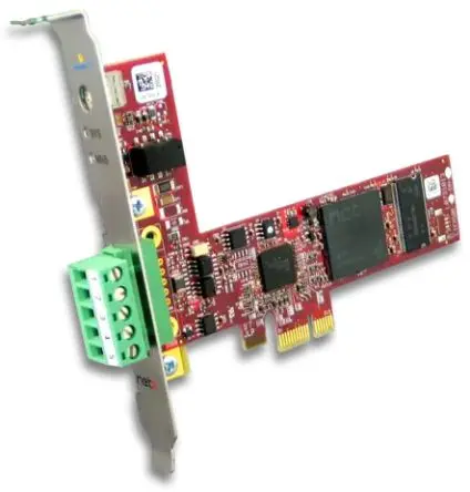 Produktfoto 1 von Hilscher PCI-Express Netzwerkkarte PCI, 2-Port 5-polig COMBICON