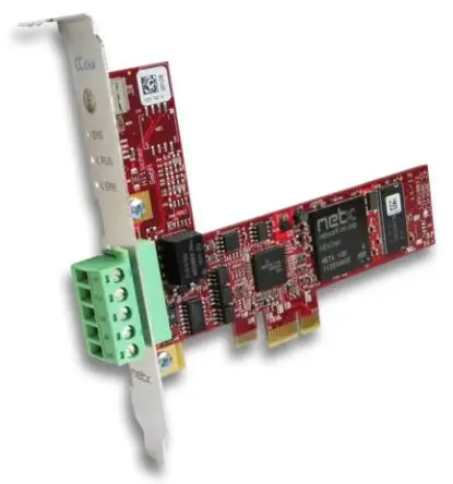 Produktfoto 1 von Hilscher PCI-Express Netzwerkkarte PCI, 2-Port 5-polig COMBICON