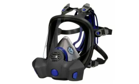 Produktfoto 1 von 3M FF-800 Atemmaske L, Vollmaske, Blau, Schwarz