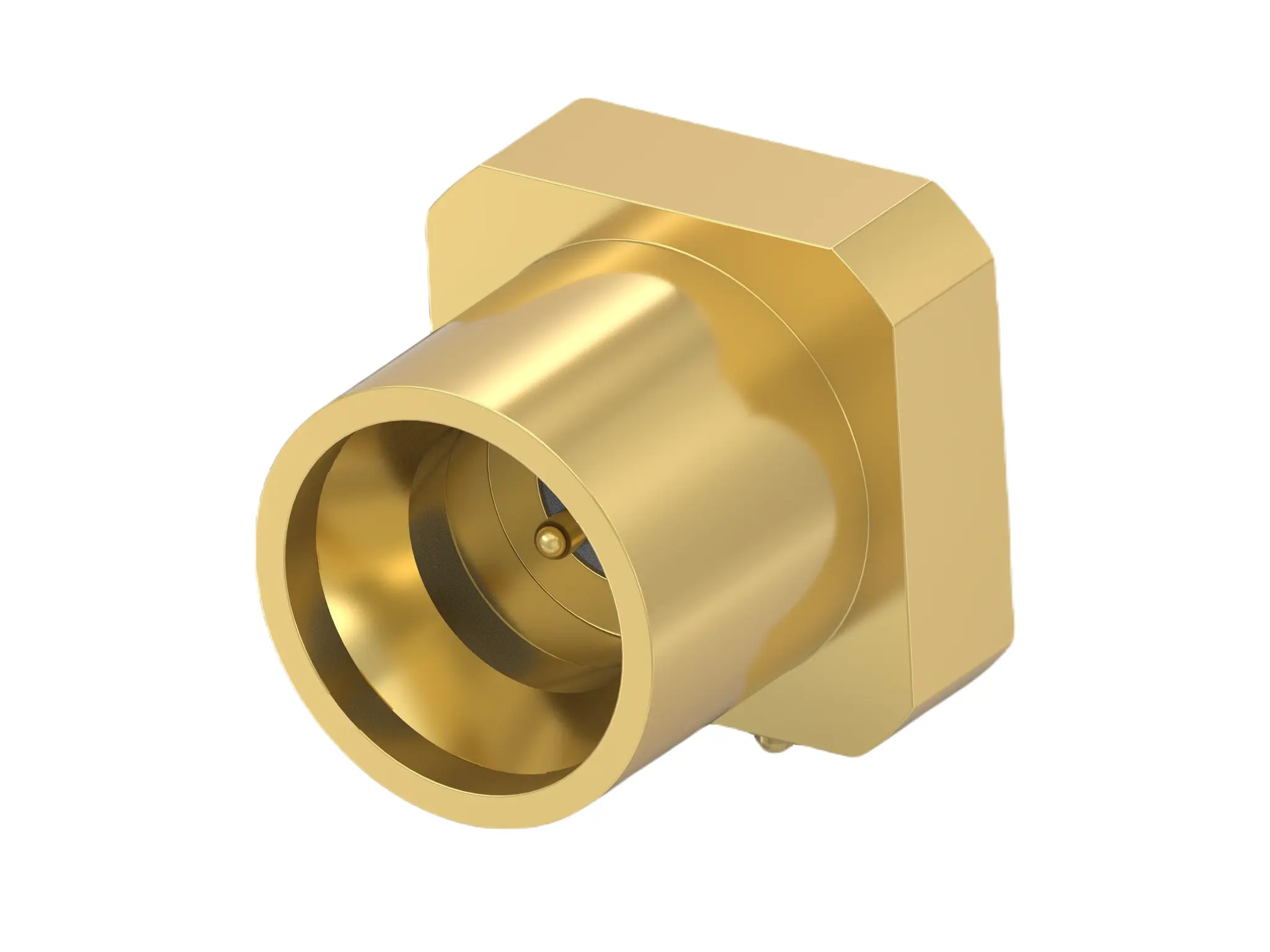Produktfoto 1 von TE Connectivity SMPM Stecker Koaxialsteckverbinder SMPM, SMD, 50 Ω Lot, Gerade