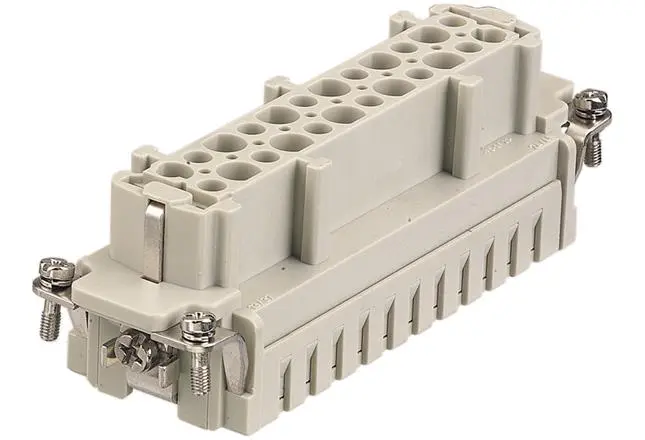 Produktfoto 1 von HARTING 24B Han E Kontakt Buchse 16A Einfügen 0.14 mm² 4 mm² Crimp