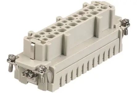 Produktfoto 1 von HARTING 24B Han E Kontakt Buchse 16A Einsatz 0.14 mm² 4 mm² Crimp