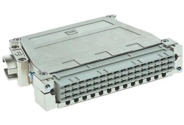 Produktfoto 1 von HARTING DIN 41612 Stecker Horizontal, 13-polig / 1-reihig, Raster 6 mm Raster