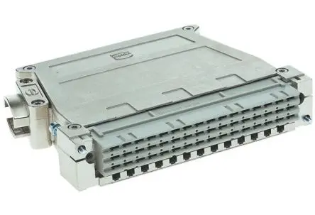 Produktfoto 1 von HARTING DIN 41612 Stecker Horizontal, 13-polig / 1-reihig, Raster 6 mm Raster Buchse
