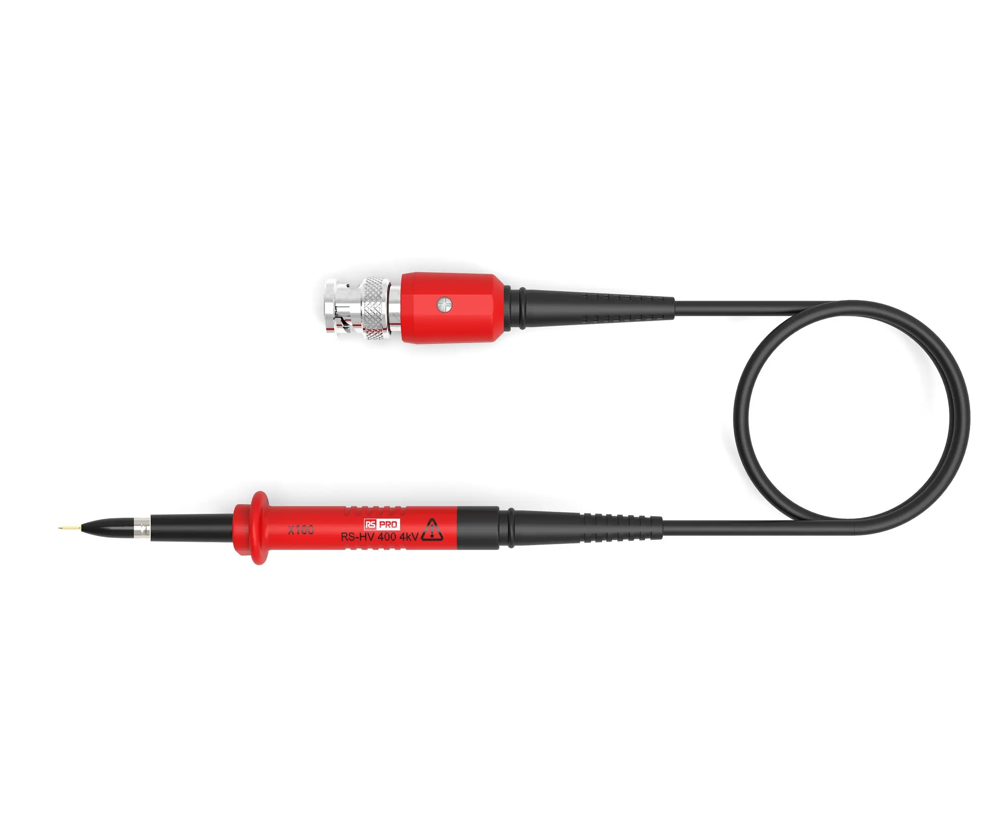 Produktfoto 1 von RS PRO RS-HV RS-HV 400 Oszilloskoptastkopf Passiv 100:1 300 MHz 4000 V BNC