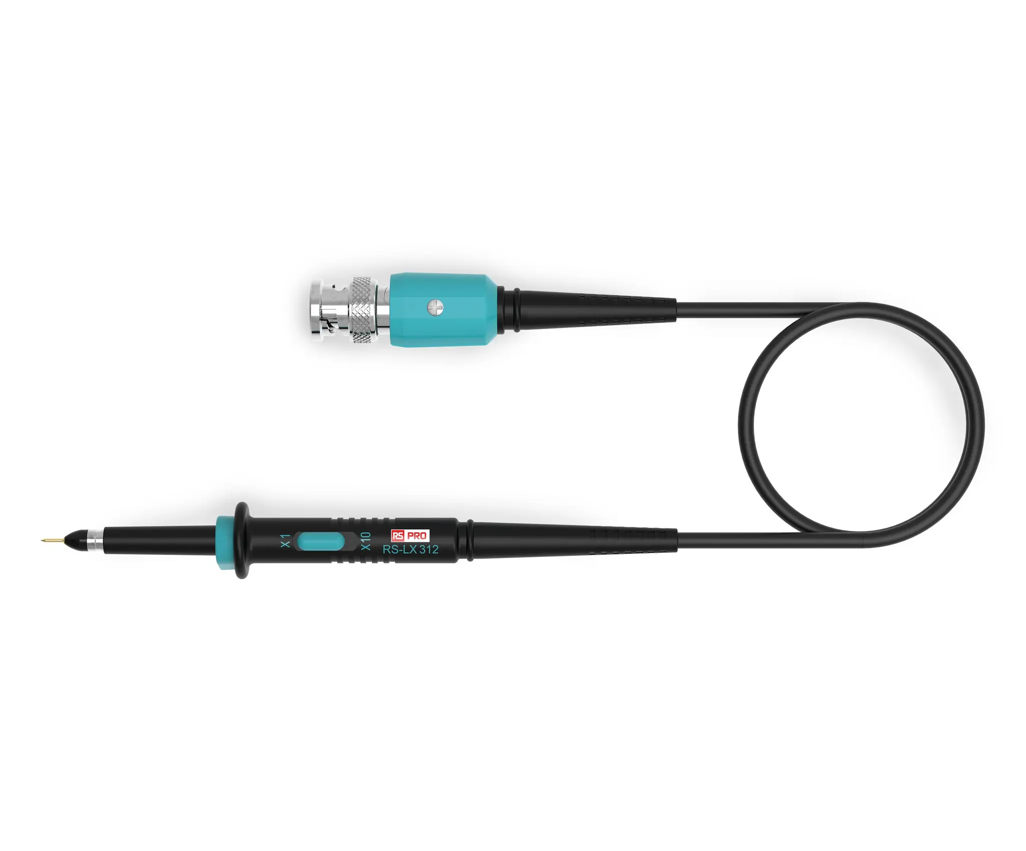 Produktfoto 1 von RS PRO RS-LX RS-LX 312 Oszilloskoptastkopf Passiv 1:1, 10:1 150 MHz BNC
