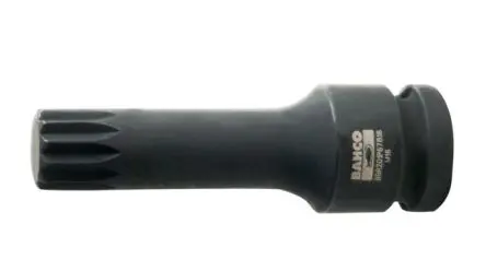 Produktfoto 1 von Bahco 1/2 Zoll, M14mm Schlag-Steckschlüssel, lang, 40 mm